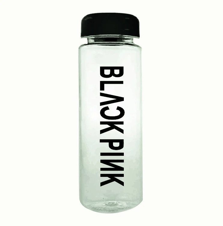 blackpink plastic water bottle