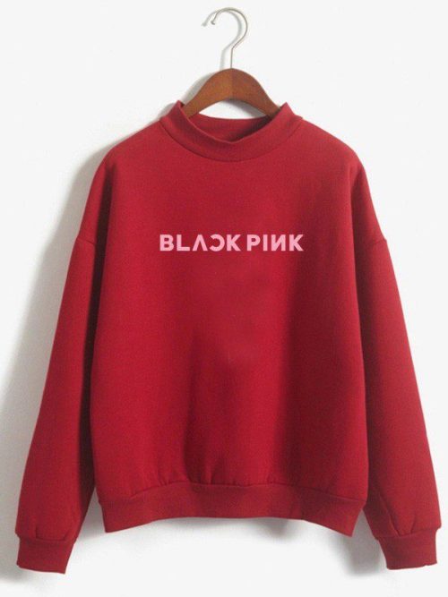 Blackpink Sweatshirt New Design – Red