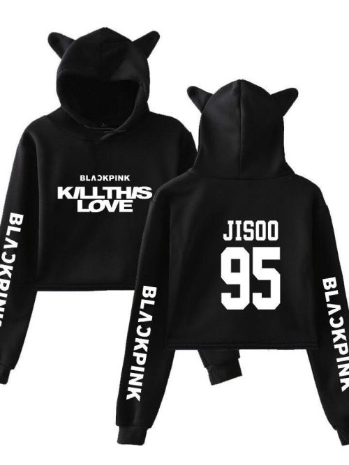Blackpink Cropped Hoodie – Jisoo