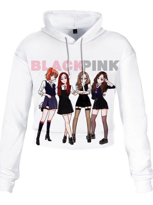 Blackpink Cropped Hoodie #13