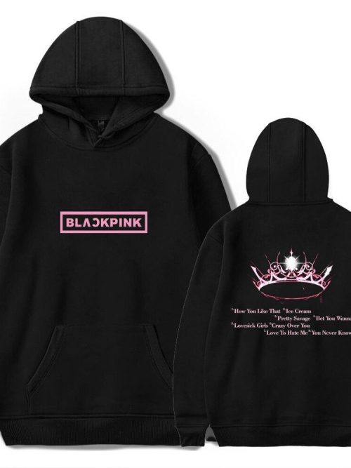blackpink the album hoodie
