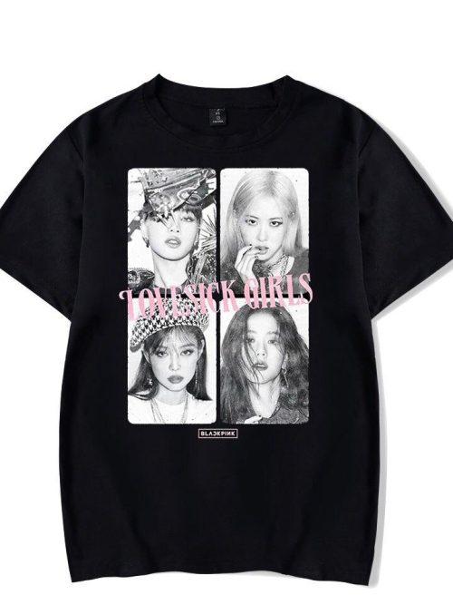 blackpink lovesick t-shirt
