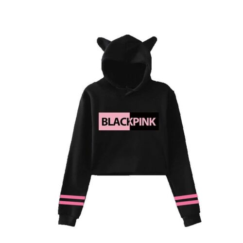 blackpink cropped hoodie