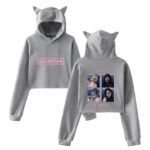 Blackpink How You Like That Cropped Hoodie #5