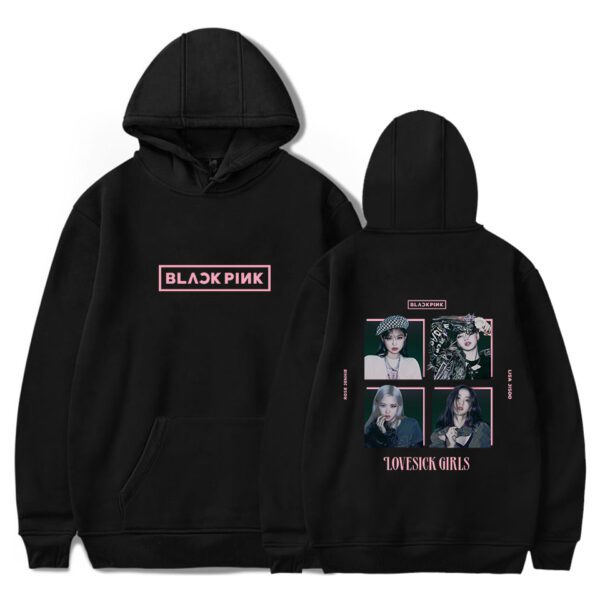 blackpink lovesick girls hoodie