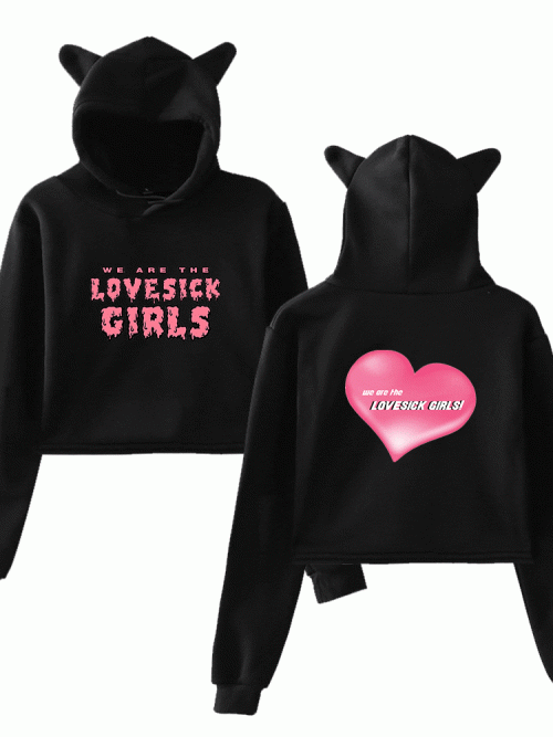 Blackpink Cropped Hoodie #29