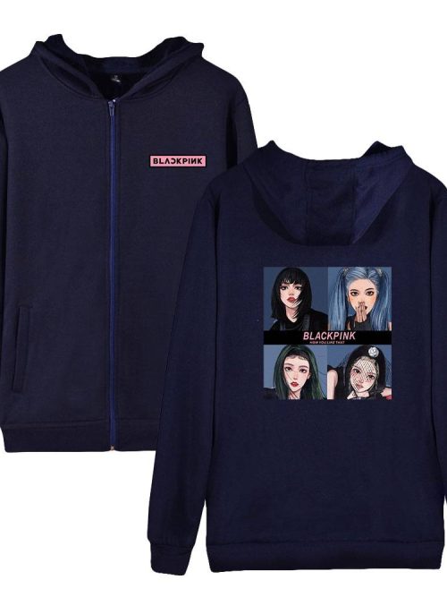 Blackpink Zipper Hoodie #4
