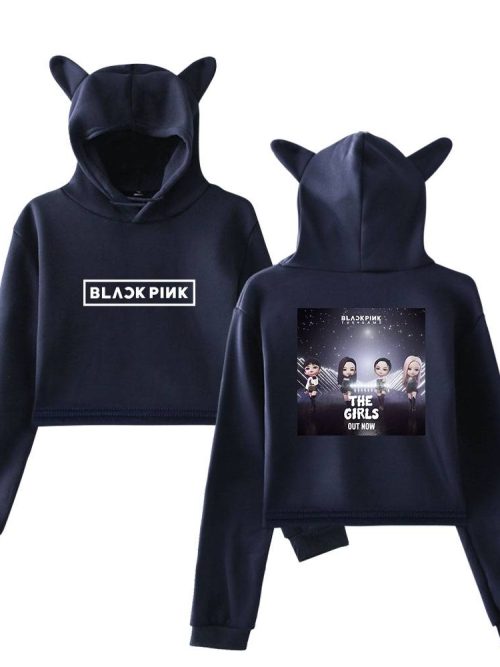 Blackpink Cropped Hoodie #35