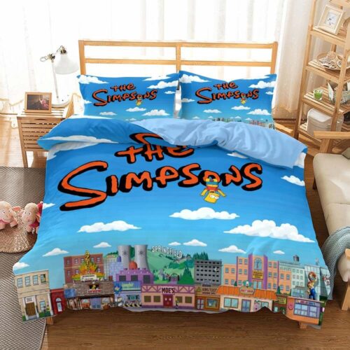 The Simpsons Bed Cover #4