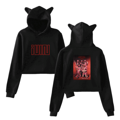 Gidle I Never Die Cropped Hoodie (G)I-DLE #1