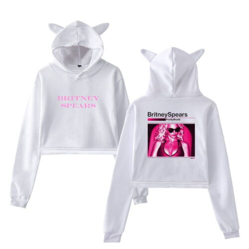 Britney Spears Cropped Hoodie #1 + Gift