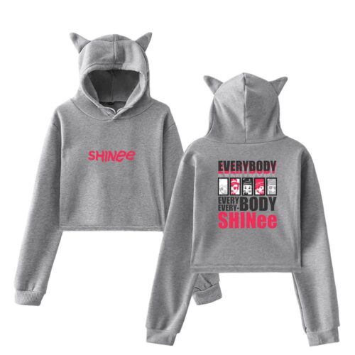 SHINee Cropped Hoodie #4