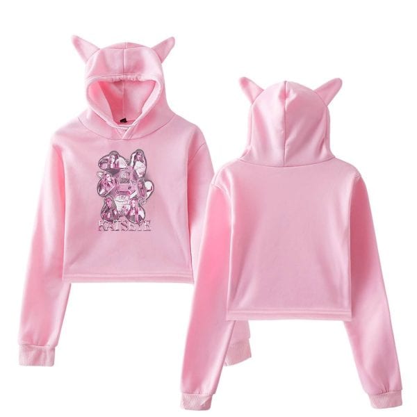 Katseye Cropped Hoodie #6 - Image 5