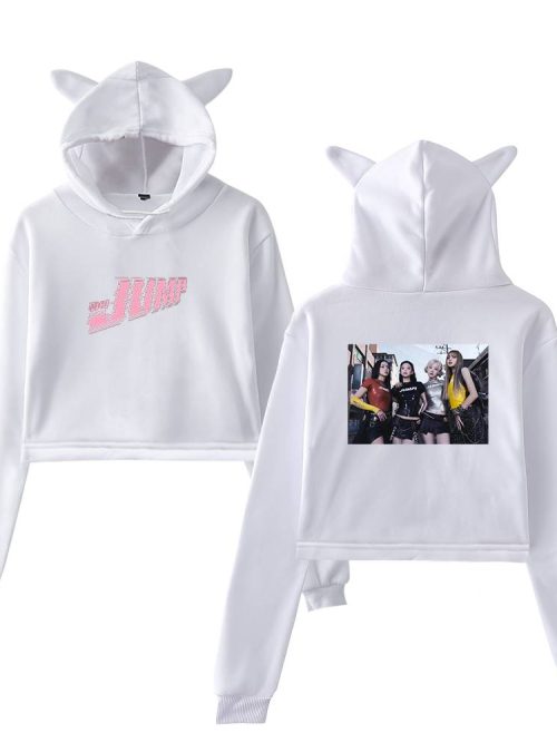 Blackpink Jump Cropped Hoodie #1