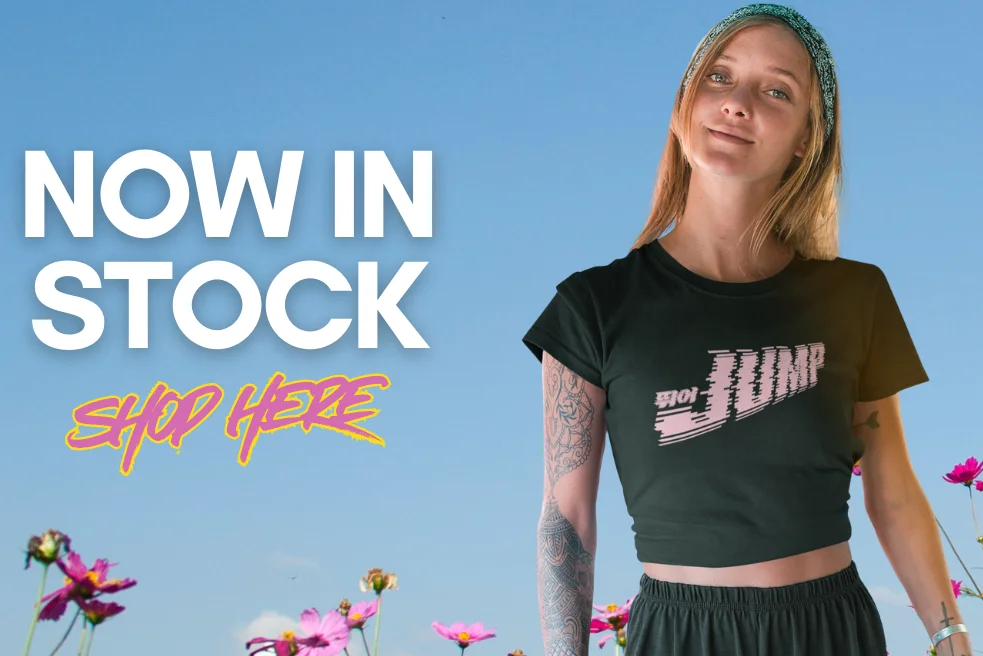 blackpink jump t-shirt