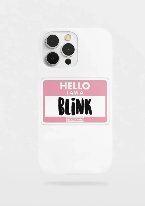 Blackpink merch phone case