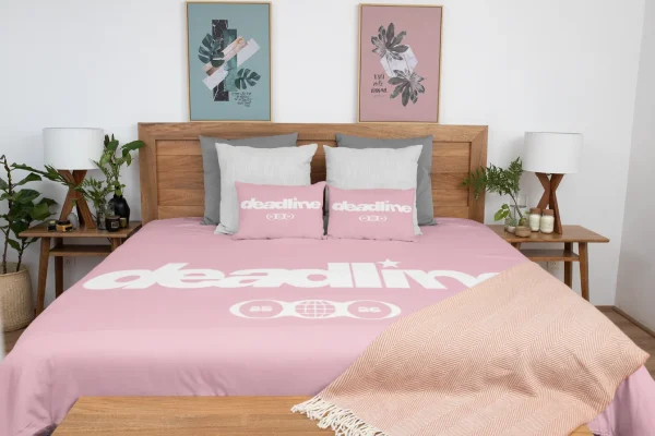 blackpink deadline bed sheets